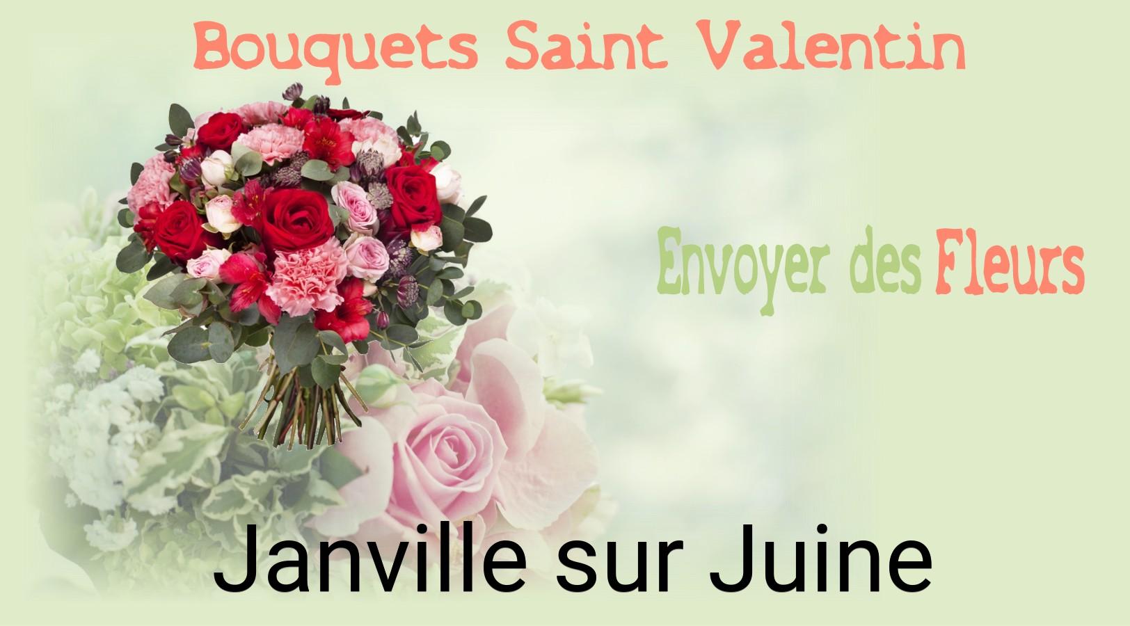 Roses de Saint-Valentin livrées à Janville-sur-Juine